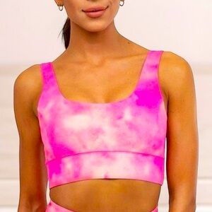 IVL Collective Sports Bra Pink Size 10 NWOT